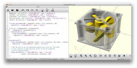 OpenSCAD: The Programmers Solid 3D CAD Modeller