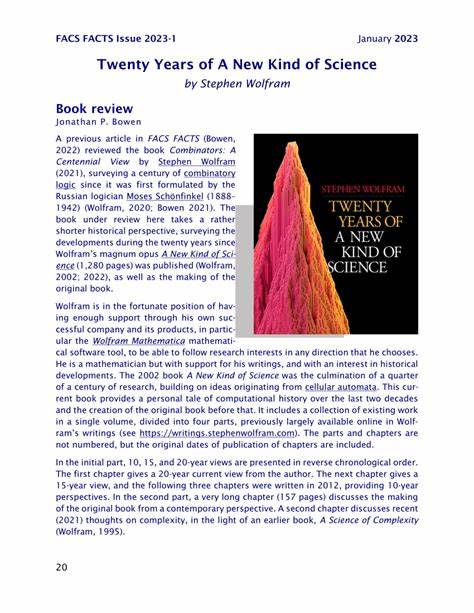 Book review: A New Kind of Science (2005)