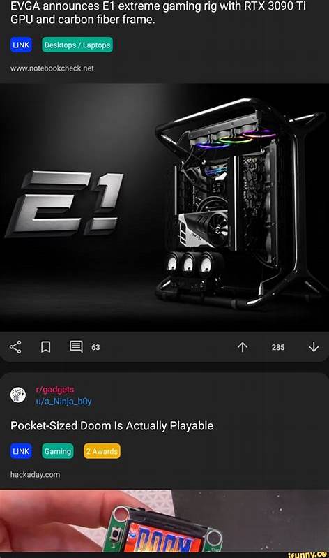 EVGA announces E1 extreme gaming rig with RTX 3090 Ti GPU and carbon fiber frame - Notebookcheck.net