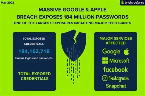 Massive data breach exposes 184 million passwords for Google, Microsoft, Facebook, and more