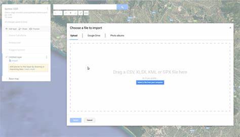 Importing CSV File to Google Maps - Stack Overflow