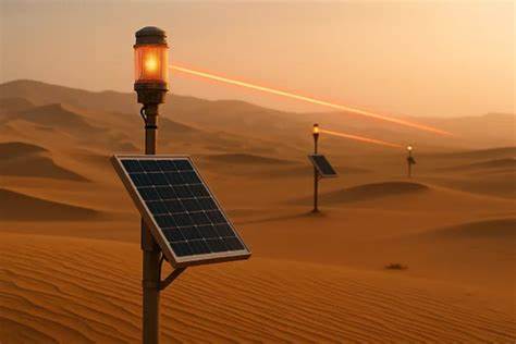 Saudi Arabia's Revolutionary Solar-Powered Laser Beacons: Lifeline in the Desert