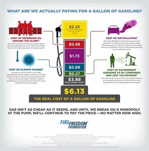 What If the Cost of Gas Went Up to $20 per Gallon?