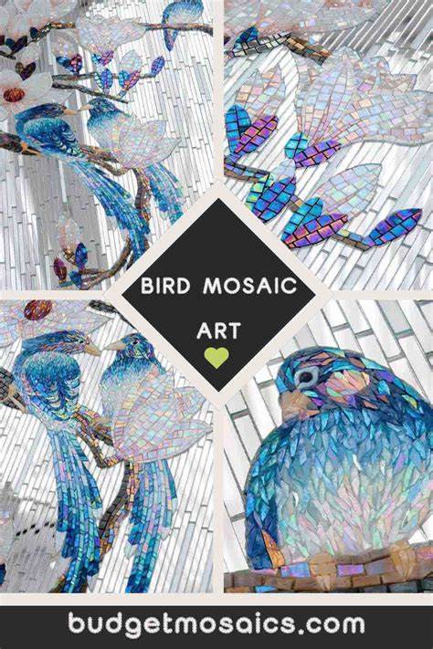 10 mejores artes de mosaico de pájaros para tu espacio