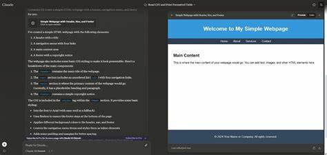 Use artifacts to visualize and create AI apps without ever writing code