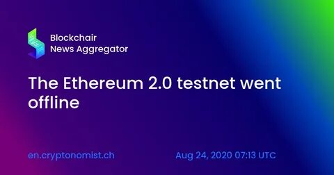 The new Ethereum update on testnet is expected on March 5th - The Cryptonomist