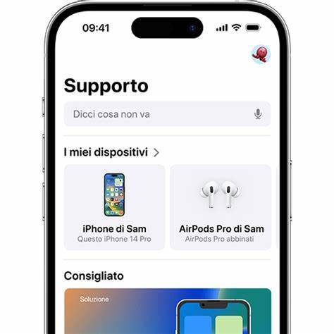 Supporto Apple ufficiale