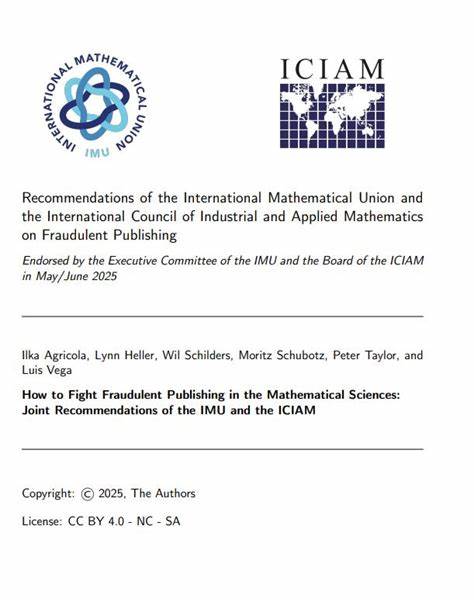 How to Fight Fraudulent Publishing in the Mathematical Sciences