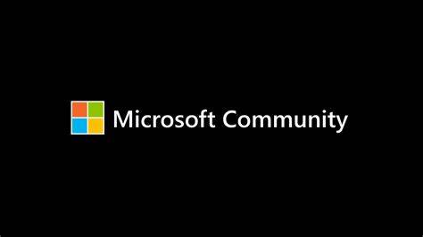 Microsoft Community