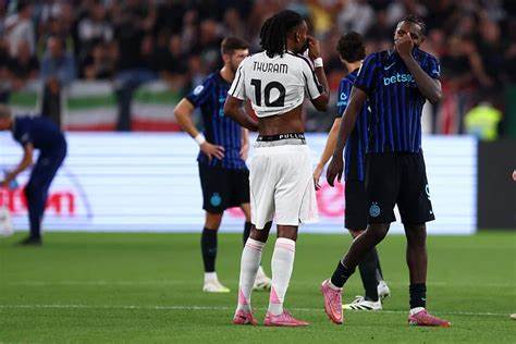 Les frères Thuram font le show dans un choc Inter - Juventus d 