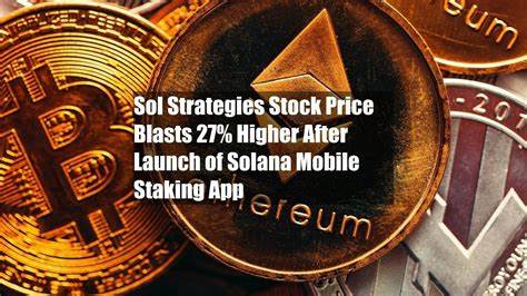 Sol Strategies Stock Price Blasts 27% Higher After Launch of Solana Mobile Staking App - Sol Strategies (OTC:CYFRF) - Benzinga