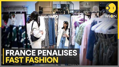 French lawmakers approve bill to apply penalties on fast fashion