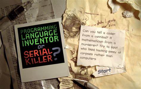 Programming language inventor or serial killer? (2003)