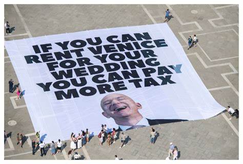 Bezos told he can pay more tax if he can rent Venice
