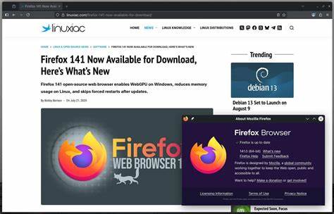 Firefox 141 Released
