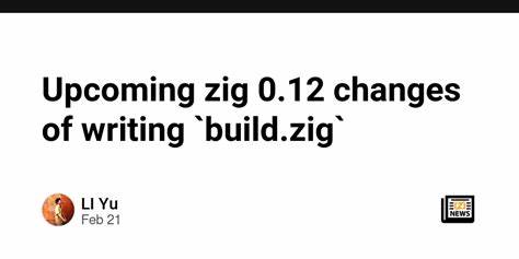Zig breaking change – initial Writergate