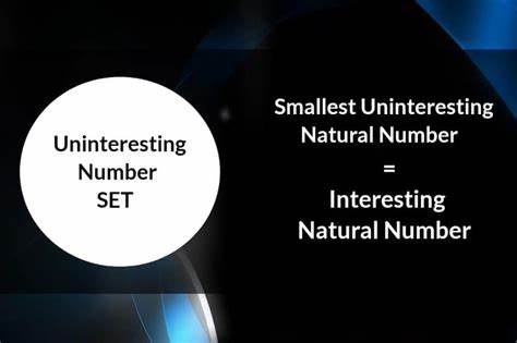 Interesting Number Paradox