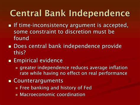 Does central bank independence really exist?: McGeever