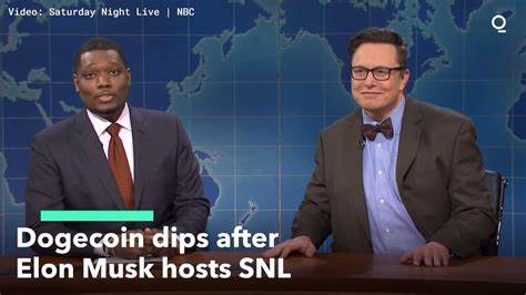 Watch Musk Calls Dogecoin 'A Hustle' on Saturday Night Live - Bloomberg