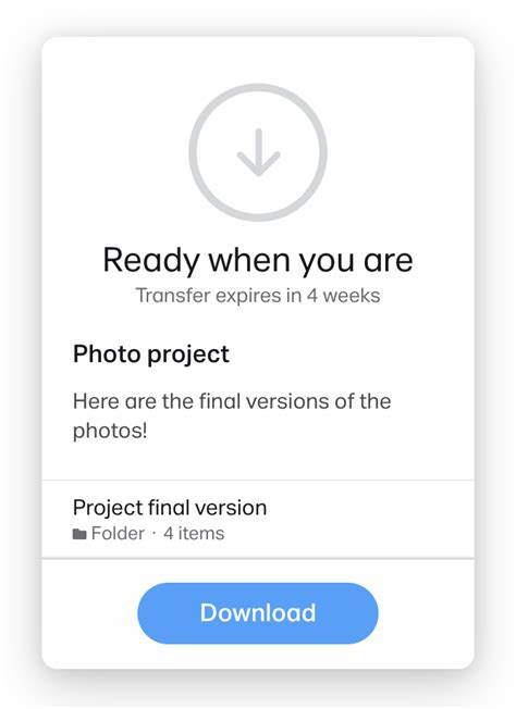 How do I download a transfer? - WeTransfer Support