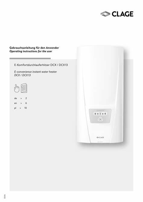 Produktdatenblatt nach Vorgabe der EU Verordnungen - clage.de