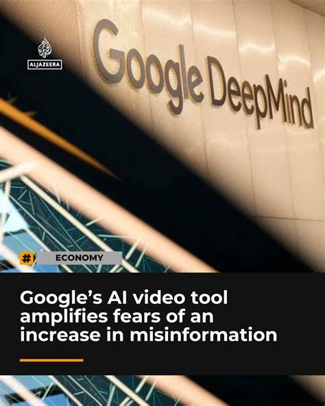 Google's AI video tool amplifies fears of an increase in misinformation