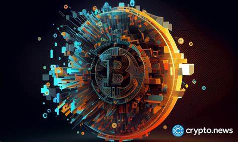 Bitcoin logo projected on ECB building in Germany - crypto.news
