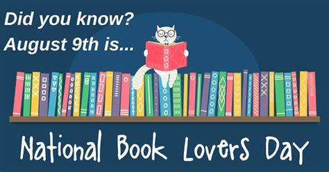 National Book Lovers Day, Aug 9th