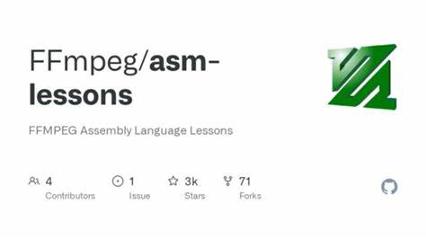 Asm-Lessons: FFmpeg Assembly Language Lessons