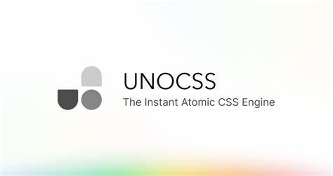 UnoCSS: The instant on-demand Atomic CSS engine