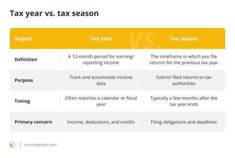  Tax season vs tax year: What’s the difference? 