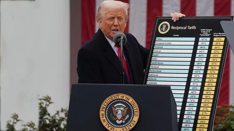 Trump tariffs live updates: Steep 'Liberation Day' tariffs rock markets, reverberate across the world