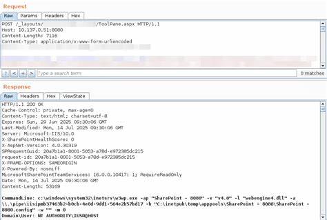 SharePoint ToolShell – One Request PreAuth RCE Chain