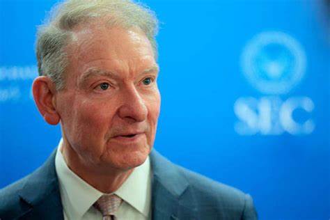 SEC's Atkins says he'll proceed carefully on potential 401(k) changes 