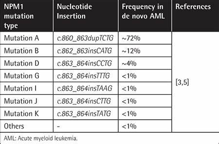 Significance of NPM1 Gene Mutations in AML - PMC