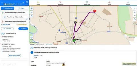 ViaMichelin routeplanner | Plan uw route | Routeplanner.info