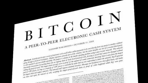 The genesis of bitcoin: how the crypto market started - The Saturday Paper