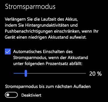 Tipps zum Energiesparen für Windows - Microsoft-Support