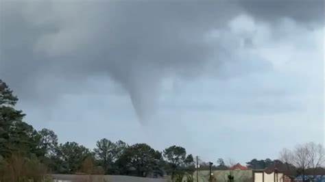 Columbia, Mississippi tornado caught on camera as severe storms rake 