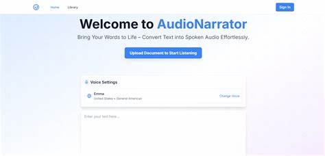 Show HN: NarrateIt – Listen to Articles by Converting Any URL to Audio
