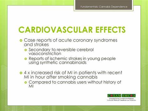 Cardiovascular risk associated with the use of cannabis and cannabinoid
