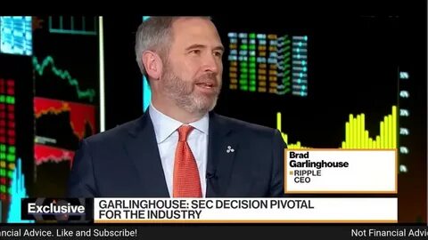 Ripple’s Garlinghouse Says SEC Dropped Landmark Crypto Case - Bloomberg Tax