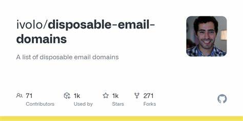 A list of disposable email domains