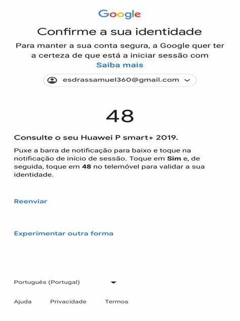 Iniciar sessão – Contas Google