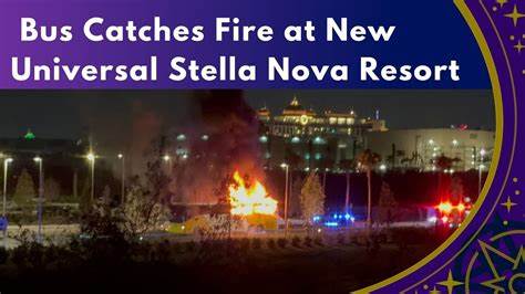 Universal Orland EV buses caught fire