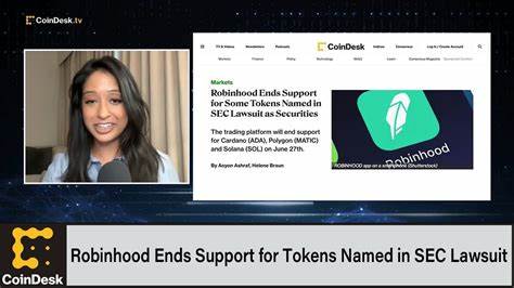 Robinhood will end support for 3 tokens named in SEC lawsuits