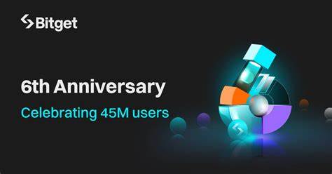 Bitget Limited: Bitget Celebrates Its 6th Anniversary, Surpassing 45 Million Users