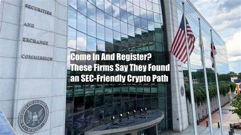 Come in and Register? These Firms Say They Found an SEC-Friendly Crypto Path - CoinDesk