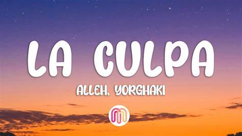 Alleh – la culpa (track 11) Lyrics English Translation
