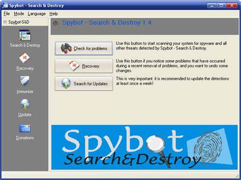 SpyBot Search and Destroy